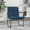 vidaXL Loungesessel Blau 55x64x80 cm Stoff