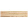 vidaXL Treppenstufen 2 Stk. Unbehandelt 110x30x2 cm Massivholz Eiche