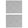 vidaXL Treppe Tritt Rechtwinklig 2 pcs Silber 50 x 40 cm Aluminium
