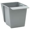 vidaXL Blumenboxen f&uuml;r Euro-Paletten 24 pcs Hellgrau 13,5 x 9 x 9,5 cm