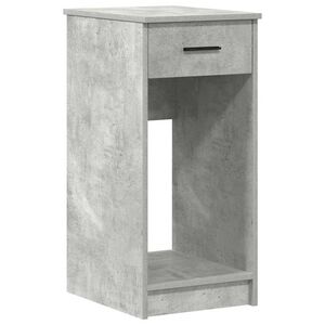 vidaXL Computerschrank mit Schublade Betongrau 35x45x77 cm