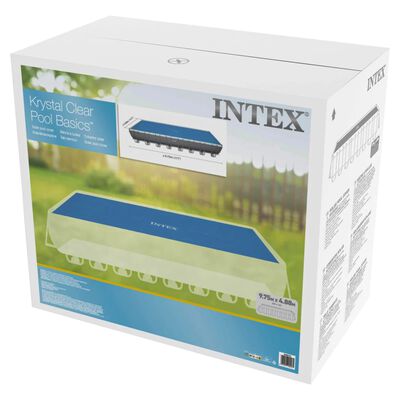 Intex Pool-Solarplane Blau 960x466 cm Polyethylen