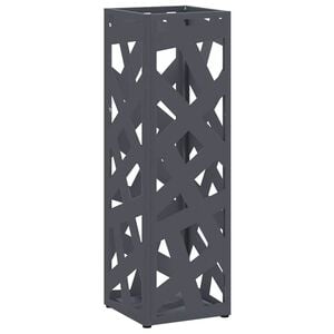 vidaXL Sonnenschirmhalter Anthrazit 15,5 x 15,5 x 49 cm Metall