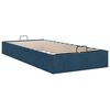 vidaXL Ottoman-Bett ohne Matratze Dunkelblau 90x200 cm Samt