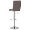 vidaXL Barhocker Taupe Stoff