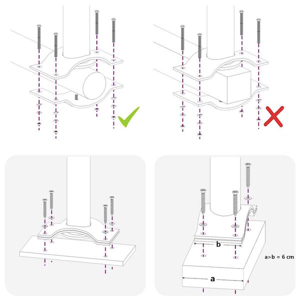 vidaXL Ausziehbare Seitenmarkise 140x300 cm Creme