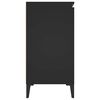 vidaXL Sideboard Schwarz 102x35x70 cm Holzwerkstoff