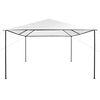 vidaXL Pavillon 4x4x3 m Wei&szlig; 180 g/m&sup2;