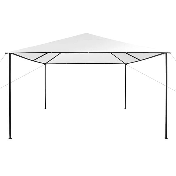 vidaXL Pavillon 4x4x3 m Wei&szlig; 180 g/m&sup2;