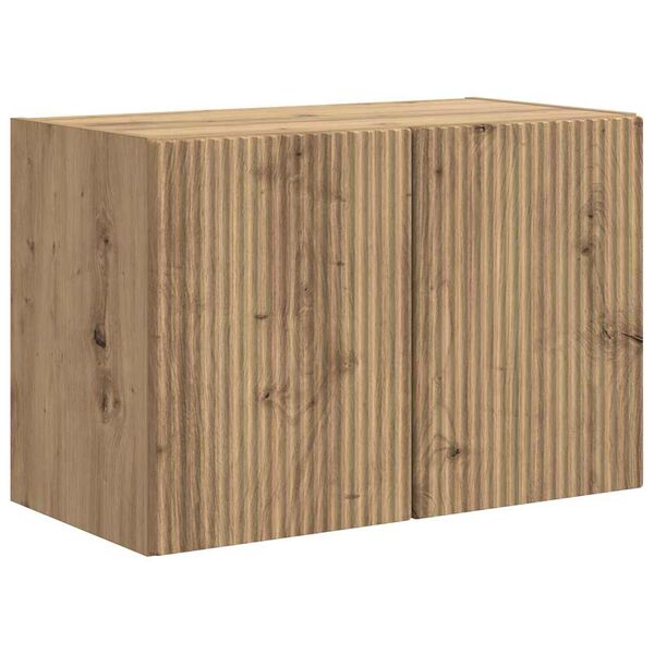 vidaXL TV-Wandschrank Artisan-Eiche 59,5 x 31 x 40 cm Holzwerkstoff