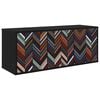 vidaXL Wandmontierter TV-Schrank OMMEN 102 x 33 x 40 cm Holzwerkstoff