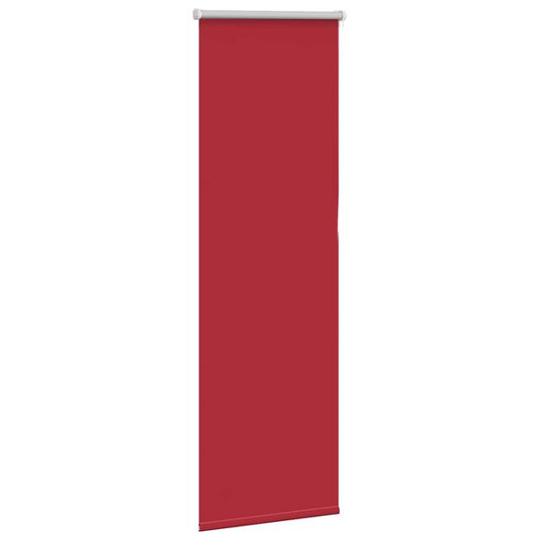 vidaXL Verdunkelungsrollo Rot 50x175 cm Stoffbreite 45,7 cm Polyester