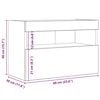 vidaXL TV-Wandschrank 2 pcs Altholz 60 x 30 x 40 cm Holzwerkstoff