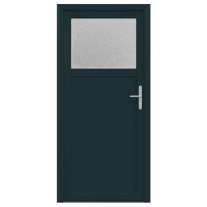vidaXL Seiteneingangst&uuml;r Anthrazit 88 x 198 cm PVC