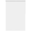 vidaXL Verdunkelungsrollo Wei&szlig; 145x230cm Stoffbreite 141,6cm Polyester