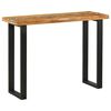 vidaXL Konsolentisch Braun 100 x 35 x 75 cm Massives Teakholz