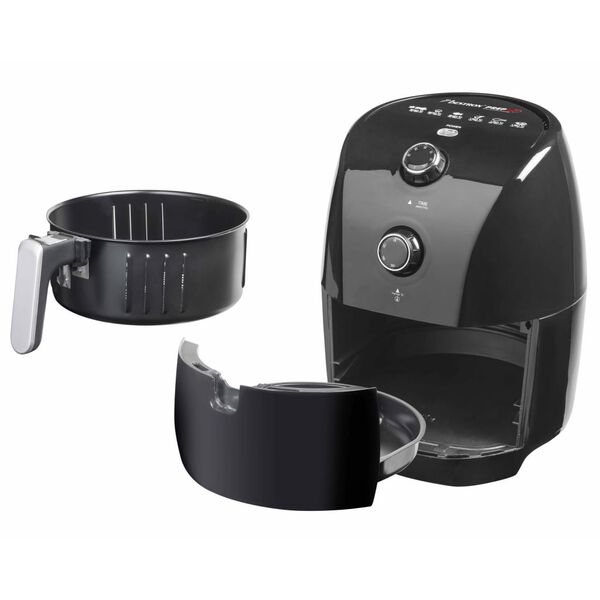 Bestron Hei&szlig;luftfritteuse PrepAir AAF300 Schwarz 900W 1,5L