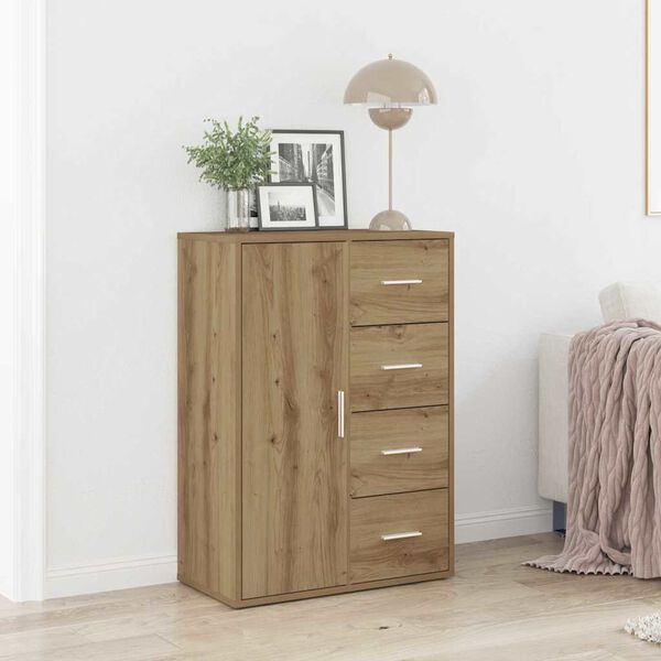 vidaXL Sideboard Artisan-Eiche 60 x 31 x 84 cm Holzwerkstoff