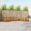 vidaXL Sofagarnituren 8 pcs Natur Massivholz Akazie