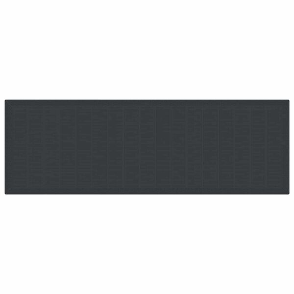 vidaXL Garten Essgruppe mit Kissen 13 pcs Anthrazit Kunststoff