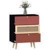 vidaXL Sideboard mit Schubladen 60x30x75 cm Holzwerkstoff