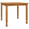 vidaXL Garten-Esstisch 85x85x75 cm Massivholz Teak