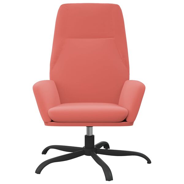 vidaXL Relaxsessel Rosa Samt