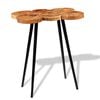 vidaXL Bartisch Massivholz Akazie 90x60x110 cm