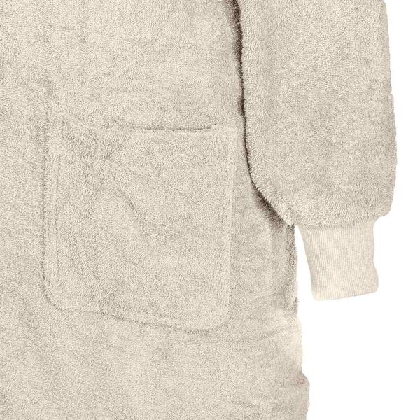 vidaXL Decken-Hoodie KINN Creme L Baumwolle