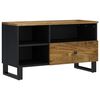 vidaXL TV-Schrank 80x33x46 cm Massivholz Mango & Holzwerkstoff