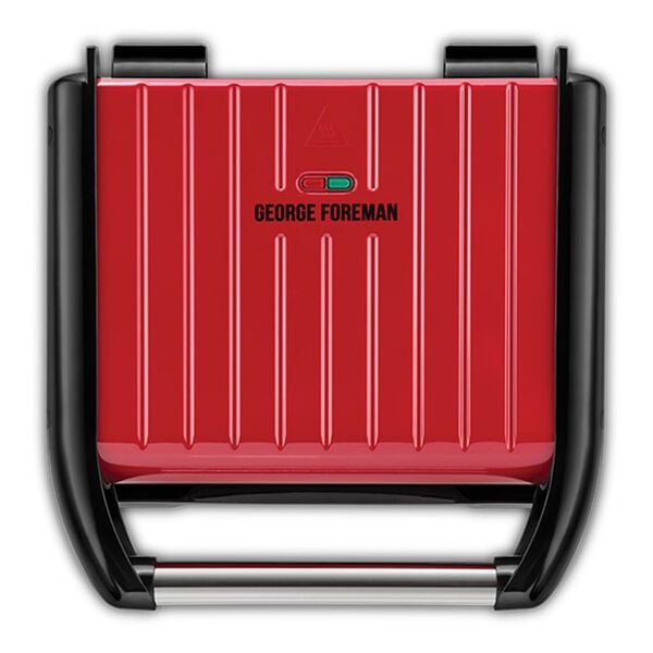 GEORGE FOREMAN Fitnessgrill Steel Family M Rot