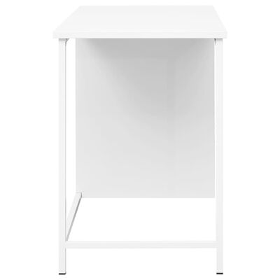 vidaXL Schreibtisch Industrie-Stil mit Schubladen Weiß 105x52x75 cm