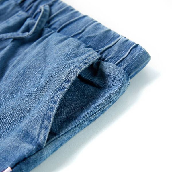 Kindershorts Jeansblau 104
