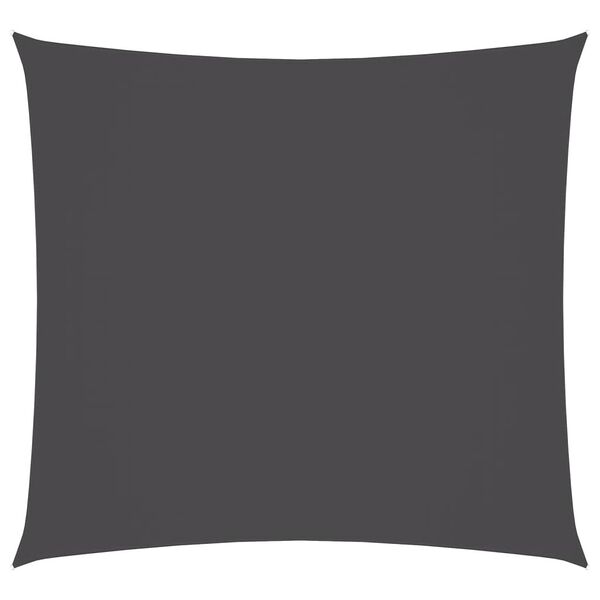 vidaXL Sonnensegel Oxford-Gewebe Quadratisch 3x3 m Anthrazit