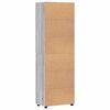 vidaXL Highboard mit T&uuml;r Graues Sonoma 60 x 35 x 182 cm Holzwerkstoff