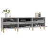 vidaXL TV-Schrank Betongrau 150x30x44,5 cm Holzwerkstoff
