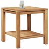 vidaXL Couchtisch Braun 45 x 45 x 45 cm Teak-Massivholz