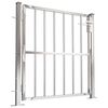 vidaXL Gartentor 100 x 95 cm Edelstahl