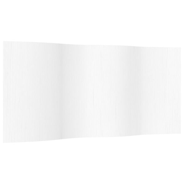 vidaXL Paravent Wei&szlig; 165x400 cm Bambus