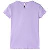 Kinder-T-Shirt Lila 116