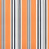 vidaXL Markisenersatzstoff Blau und Orange 2,5 x 2 m Polyester