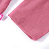 Kinder-Langarmshirt Himbeerrosa 116