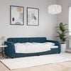 vidaXL Tagesbett Blau 90x200 cm Samt