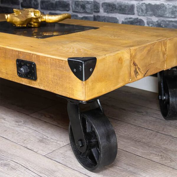 Mac Lean Lenkrolle 150 mm 2 Stk. Schwarz