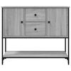 vidaXL Sideboard Grau Sonoma 100x36x85 cm Holzwerkstoff