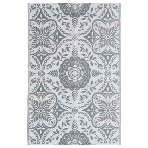 vidaXL Outdoor-Teppich ARAKIL Hellgrau 190x290 cm PP