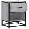 vidaXL Nachttische 2 Stk. Grau Sonoma 40x31x50 cm Holzwerkstoff