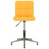 vidaXL B&uuml;rostuhl Drehbar Senfgelb Stoff