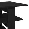 vidaXL Couchtisch Schwarz Eichen-Optik 102 x 55 x 42 cm Holzwerkstoff
