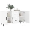 vidaXL Sideboard Wei&szlig; 100x36x60 cm Holzwerkstoff